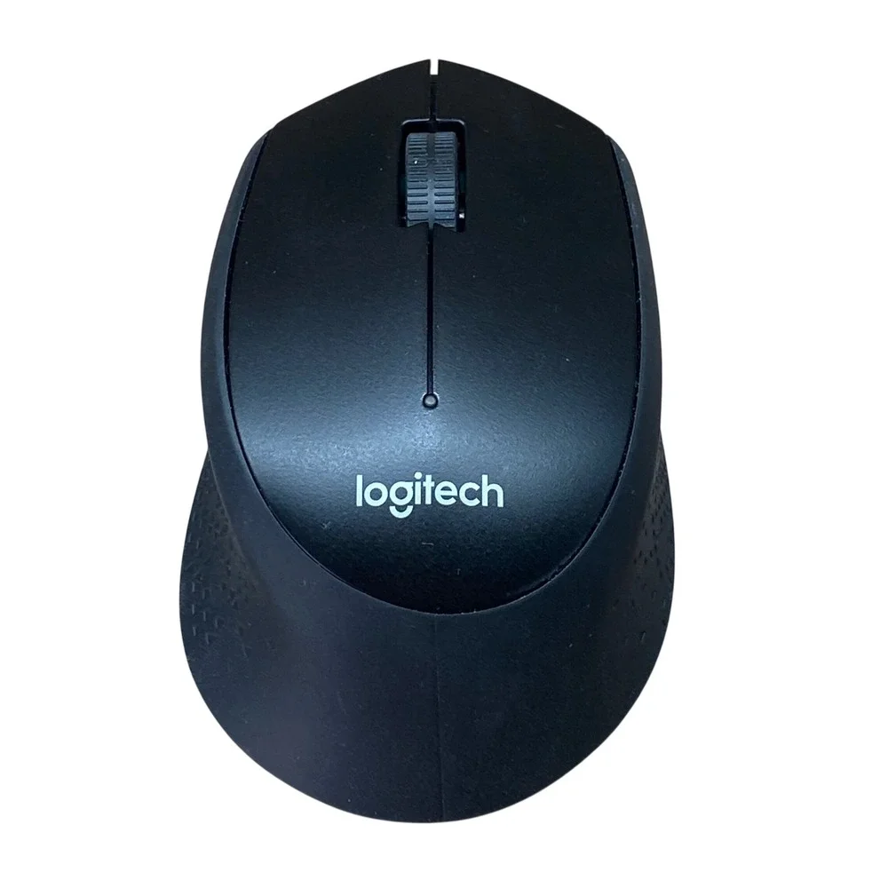 Logitech M330 Silent Plus Wireless Mouse Black w/ USB Receiver Dongle 910-004905